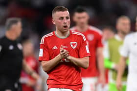 Joe Morrell featured in two of Wales' group stage games at the 2022 World Cup in Qatar   Picture: Justin Setterfield/Getty Images