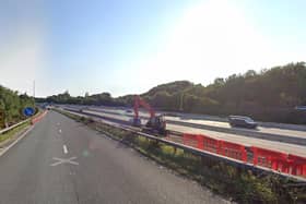 Police were called to a crash on the M27 this morning. Picture: Google Maps.