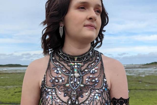 Arleah Welstead, 16, at the Langstone Hotel. Picture: Hannah Welstead.