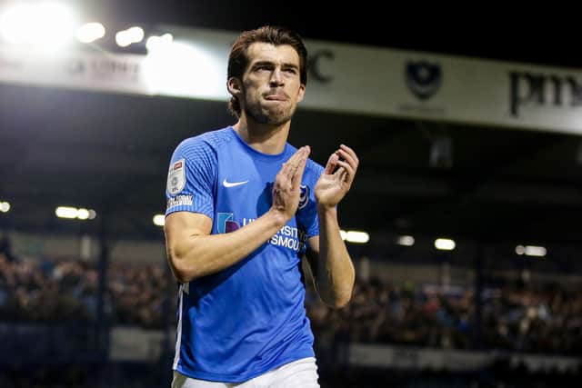 Pompey striker John Marquis