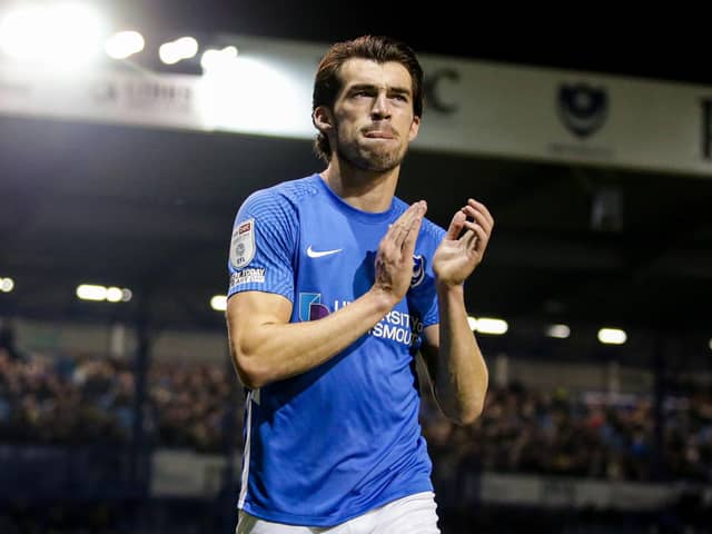 Pompey striker John Marquis