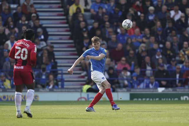 Danny Cowley reveals how Sean Raggett has managed to fine-tune his game to earn Pompey Player of the Season honours. Picture: Jason Brown/ProSportsImages