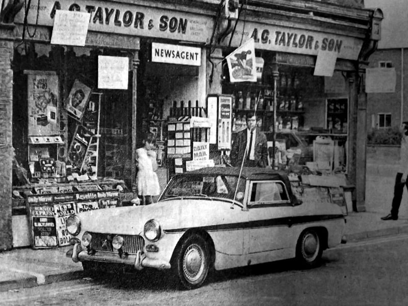 The newsagents in Somers Road