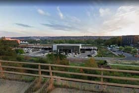 A CGI of the proposed Guy Salmon Land Rover dealership at Lakeside Business Park in Portsmouth