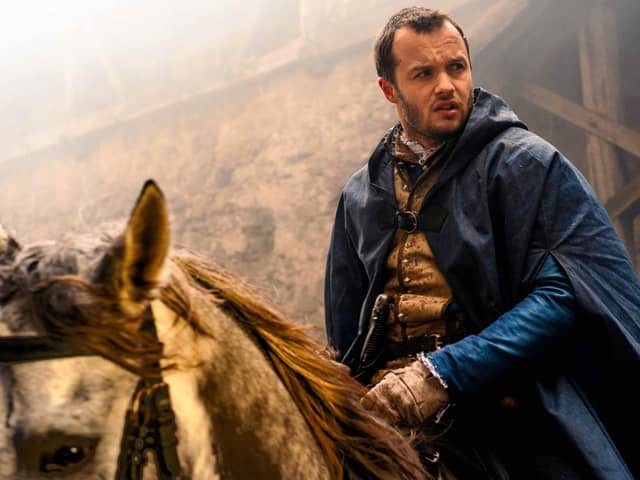 Arthur Hughes stars as Tudor lawyer Matthew Shardlake in the new series Shardlake, streaming now on Disney+ (Picture: Martin Mlaka/Disney+)