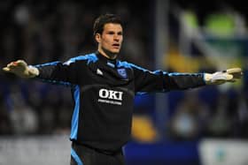 Former Pompey keeper Asmir Begovic has completed his move to Championship QPR. Picture: Tony Marshall