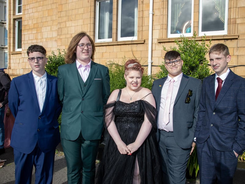 Portsmouth Academy held their prom at the Queens Hotel in Southsea on Wednesday evening.Pictured - Students arriving at their Prom at the Queens Hotel in Southsea