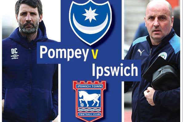 Danny Cowley's first game in charge comes against Paul Cook's Ipswich