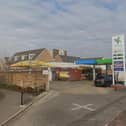 The Harvest Energy petrol station in Grange Road, Gosport, where queues for fuel have caused major congestion. Photo: Google.