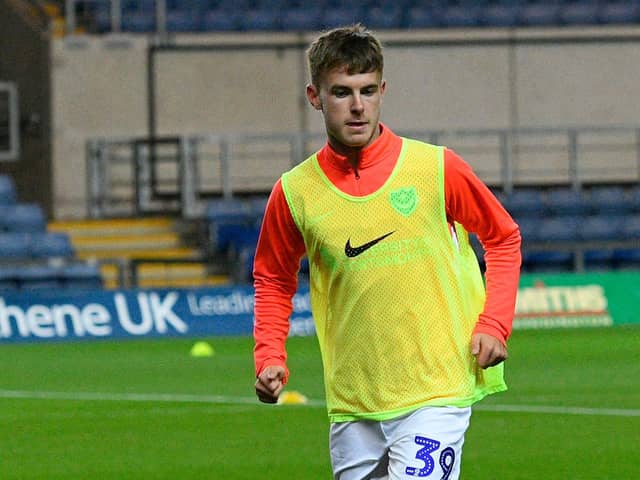 Pompey youngster Harvey Rew
