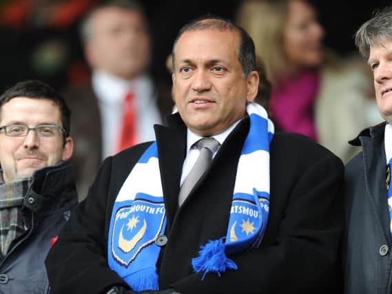 Former Pompey owner Balram Chainrai claims he agreed to fan ownership taking control of Pompey because he felt it would benefit the city