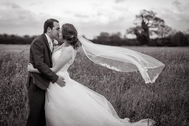 The wedding of Beth and Nathan Cook, from Waterlooville, who were married at Southend Barns in Chichester on November 27, 2021Picture: Carla MortimerSubmitted February 2022