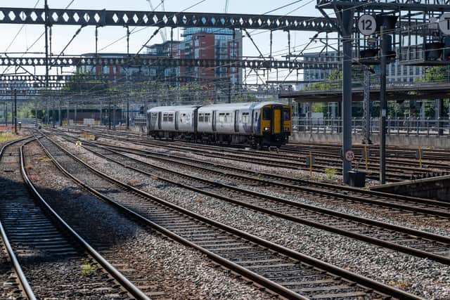 A man is in 'stable condition' but with serious injuries after he was struck by a train in Northam.