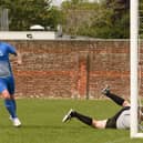 Shane Cornish struck his second hat-trick of the season as Paulsgrove defeated Durley 7-1 in the Hampshire Trophy.
Picture: Keith Woodland