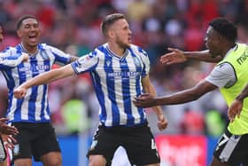 Sheffield Wednesday midfielder Will Vaulks celebrates the Owls' League One play-off final victory against Barnsley     Picture: Richard Heathcote/Getty Images