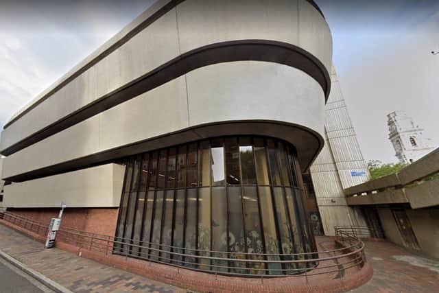 The Lily and Lime Cafe, run by the Minstead Trust from Portsmouth Central Library in Guildhall Square.
