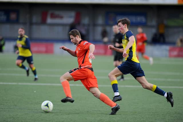 Moneyfields v AFC Portchester (orange)

Picture: Sarah Standing