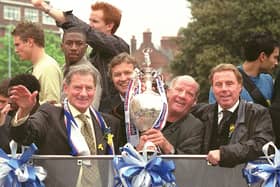Pompey's capture of the First Division title in 2002-03 ranks as Milan Mandaric's favourite moment in football. Picture: Malcolm Wells