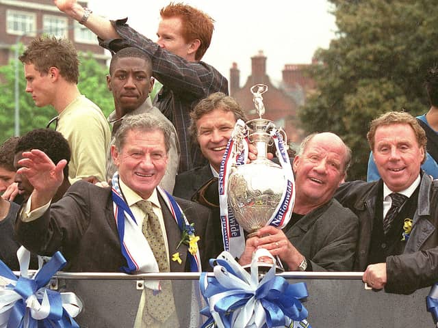 Pompey's capture of the First Division title in 2002-03 ranks as Milan Mandaric's favourite moment in football. Picture: Malcolm Wells