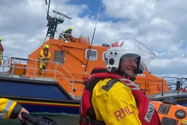 RNLI crews on Saturday. Picture: Portsmouth Lifeboat Station.