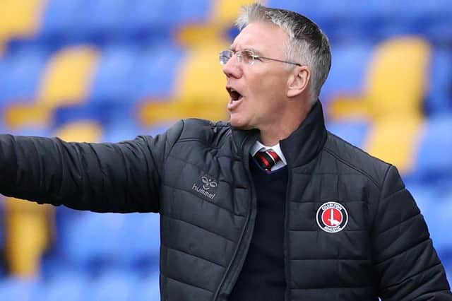 Charlton Athletic boss Nigel Adkins. Picture: James Chance/ Getty Images