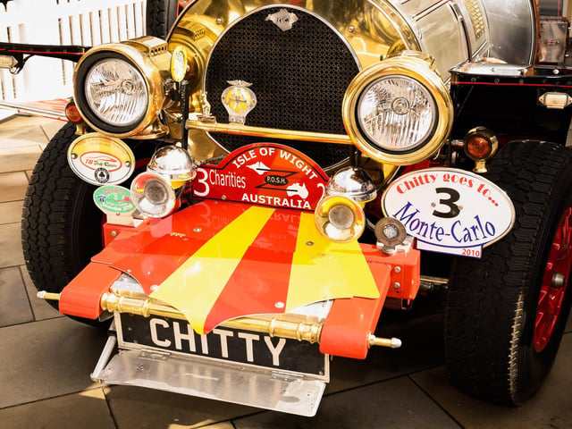 Pictured is: Detail of Chitty Chitty Bang BangPicture: Keith Woodland (180321-11)