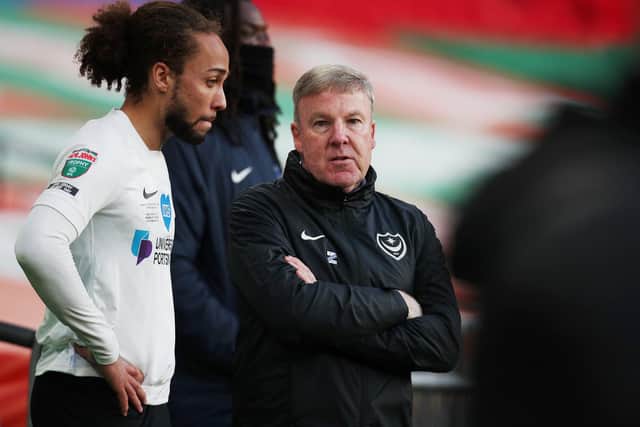 Marcus Harness believes ex-Pompey manager Kenny Jackett's preferred role for him didn't bring out his strengths. Picture: Joe Pepler