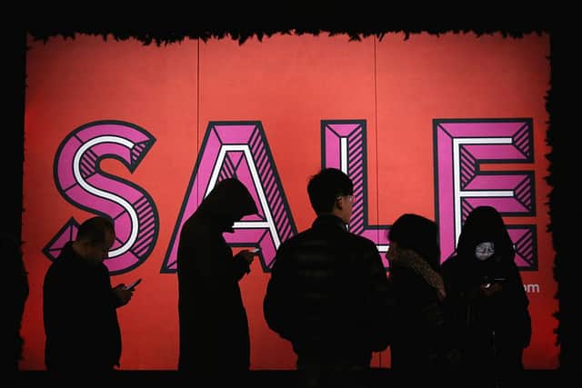 The January sales are about to begin in the UK.