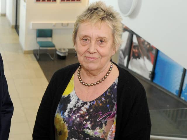 Penny Wycherley, interim principal, at Highbury College in Cosham, Portsmouth. Picture: Sarah Standing (280120-6275)