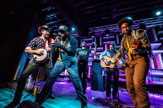 Gangstagrass performs live at the Hifi Indy presented by IndyMojo Presents, MOKB Presents, Sun King Brewery, Kolman Dental, P.C., and Do317 in Indianapolis, Indiana on Wednesday, May 15, 2019. Photo cred Melodie Yvonne