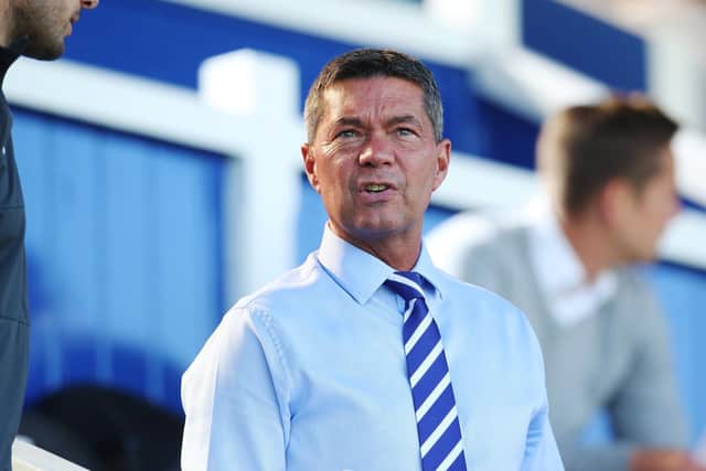 Pompey chief executive Mark Catlin. Picture: Joe Pepler