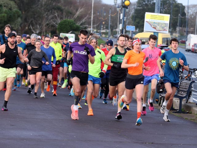 New Year's Day parkrun, Southsea. Photograph by Sam Stephenson