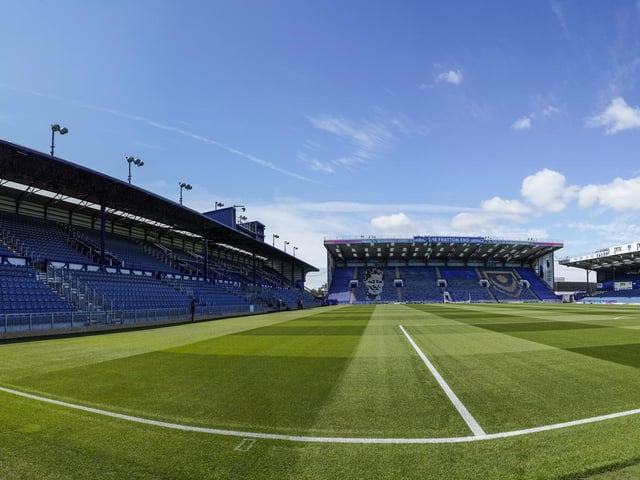 A perfect-looking pitch sits well with the new-look Fratton Park     Picture: Jason Brown/ProSportsImages