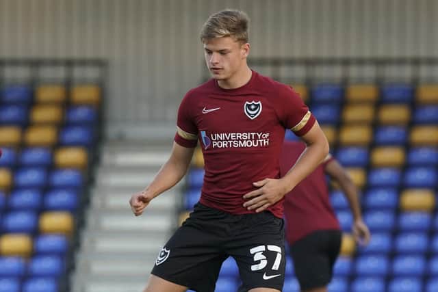 Dan Gifford has been offered third-year scholarship terms at Fratton Park. Picture: Jason Brown/ProSportsImages