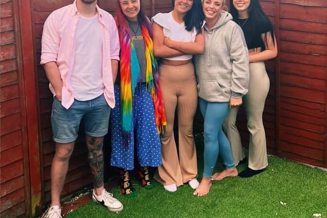 Debbie's children: Josh, Grace, Bailey, Danielle and Shaine.