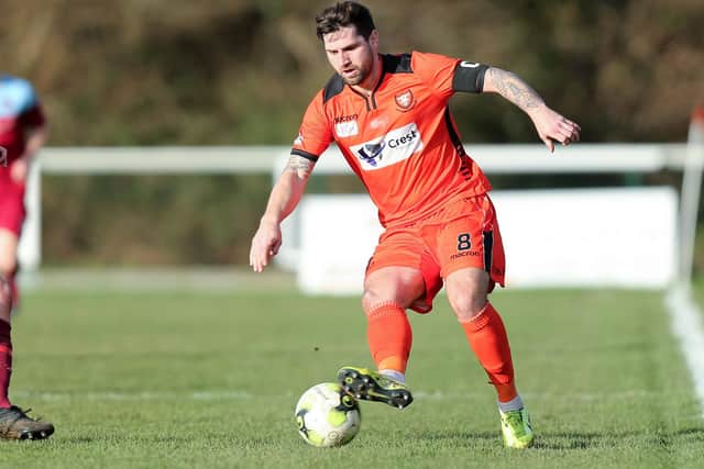 AFC Portchester could welcome back captain Steve Ramsey this weekend. Picture: Chris Moorhouse     (080220-42)