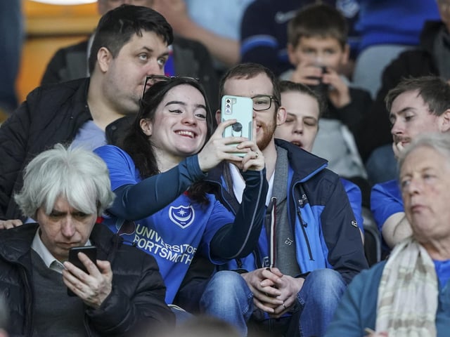 More than 3,000 fans made the trip to the Rams.