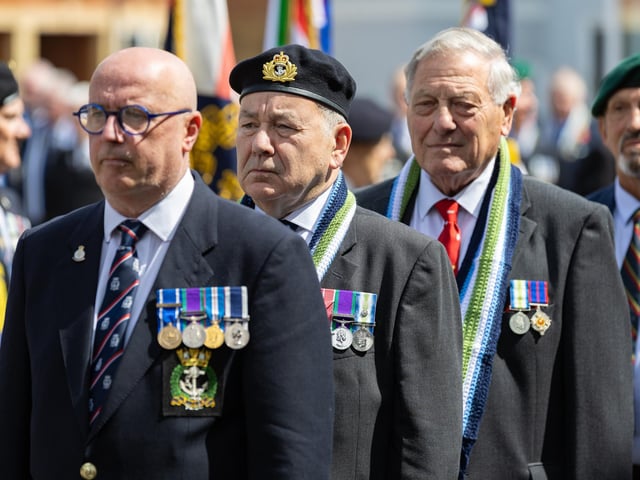Falkland Islands Liberation Day Parade at the Hot Walls