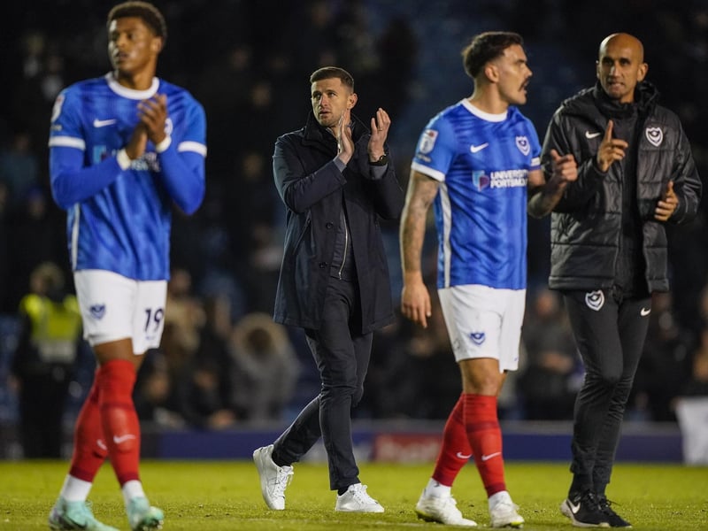Many Pompey fans were at their defiant best against Blackpool - here's what our photographer Jason Brown captured of the day's events at Fratton Park.