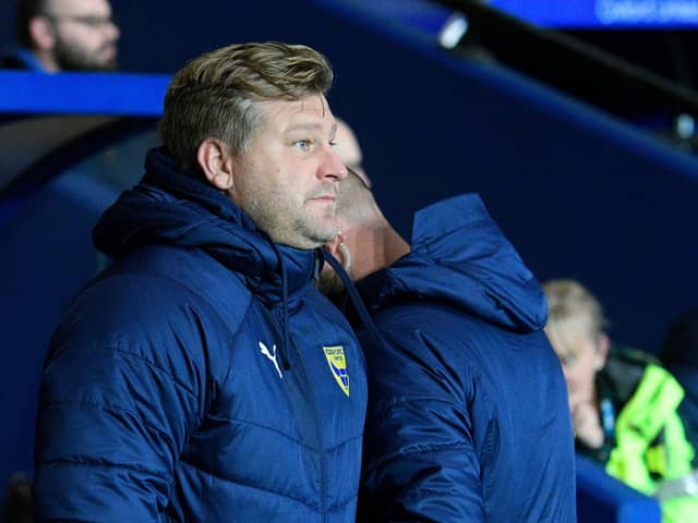 Oxford United manager Karl Robinson