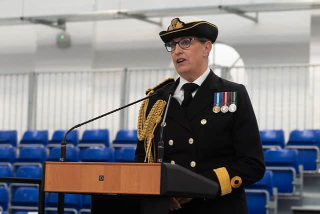 Commodore Mel Robinson, Commodore Maritime Reserves.
Picture: Keith Woodland (231021-152)
