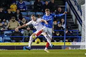 Zak Swanson collected a groin injury in Tuesday night's Bristol Street Motors Trophy defeat to AFC Wimbledon. Picture: Jason Brown/ProSportsImages