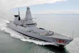 HMS Dragon was summoned to the waters west of the Hebrides to monitor Russian activity. (Image: Nicky Wilson/MoD)