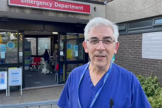 Dr Mark Roland, respiratory consultant and deputy medical director at Queen Alexandra Hospital in Portsmouth
