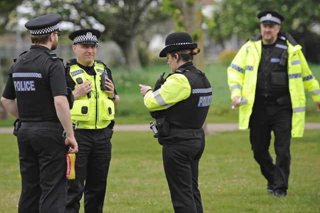 File photo of police in Portsmouth. Picture: Ian Hargreaves (310519-11)