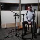 Somewhere in The Wildwood, aka Matthew Harrison, at Mayfield Studio, on February 26, 2020,  Photo by Tony Palmer