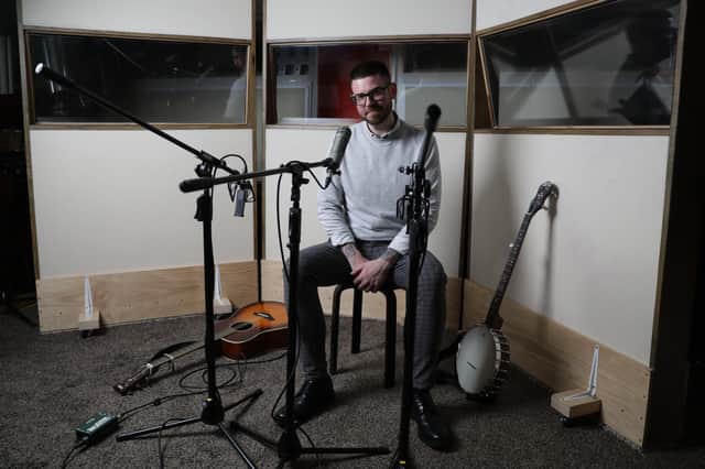 Somewhere in The Wildwood, aka Matthew Harrison, at Mayfield Studio, on February 26, 2020, Photo by Tony Palmer