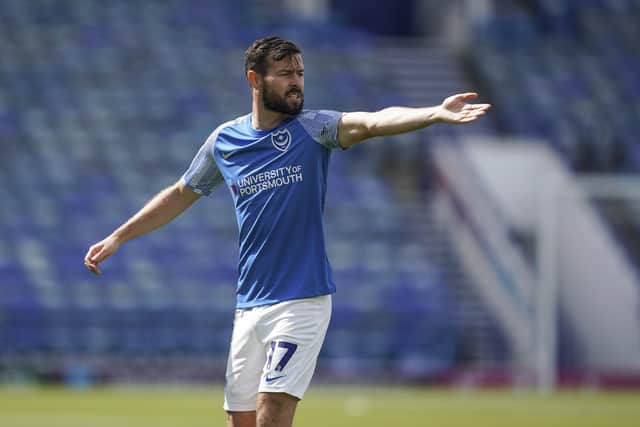 Joe Rafferty is likely to be Pompey's first-choice right-back at the start of the season. Picture: Jason Brown/ProSportsImages