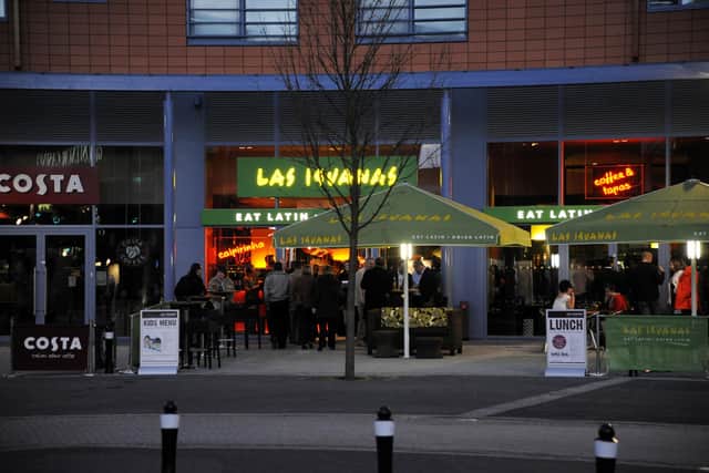 Las Iguanas Latin American Restaurant at Gunwharf Quays, Portsmouth. Picture: Michael Scaddan