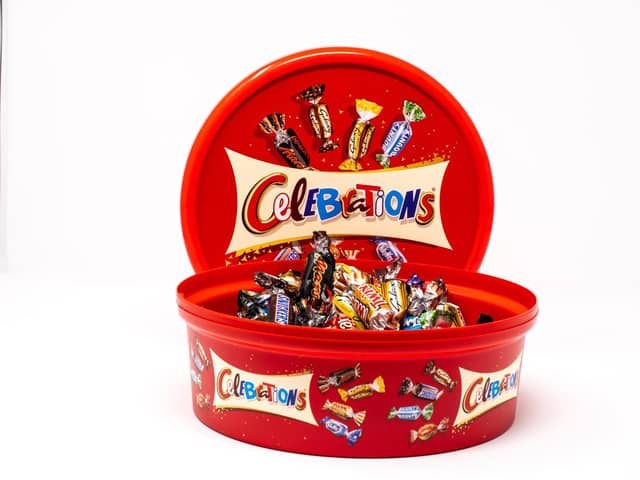 Celebrations chocolates. Picture: Shutterstock